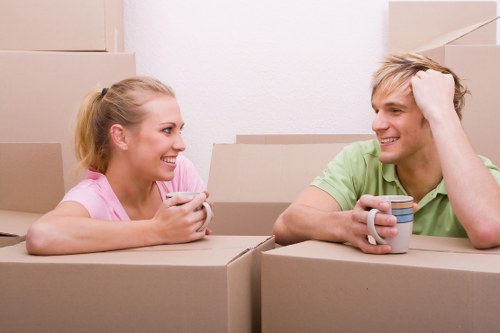 Loading furniture and boxes for a local same-day move in Earls Court