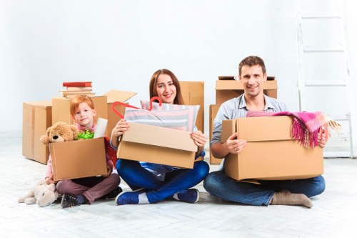 Man and Van Earls Court team assisting with a local move in London