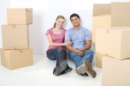 Careful handling of household furniture during Earls Court removals