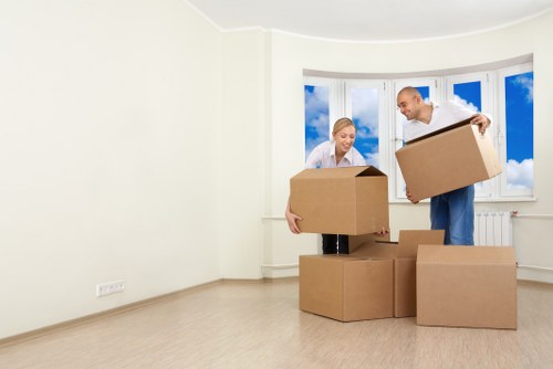 Commercial removals planning for an office move near Earls Court