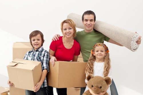 Careful packing and loading for Earls Court removals service