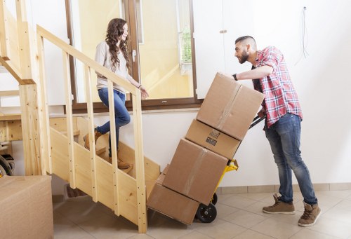 Office furniture removal support for businesses near Earls Court